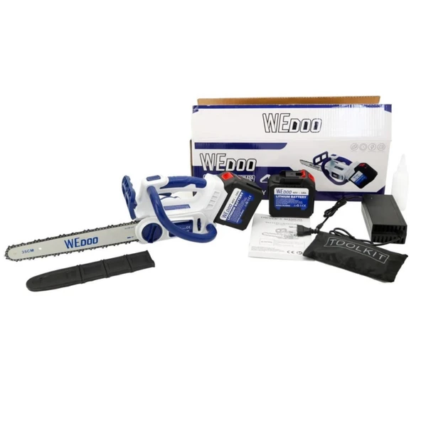 Kmtmak Wedoo 40V Akülü Ağaç Kesim Motoru 35 cm Kılavuz ürün görseli 1