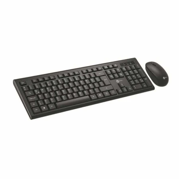 Lecoo KW200 Siyah Kablosuz Q Klavye-Mouse Seti - Resim 3