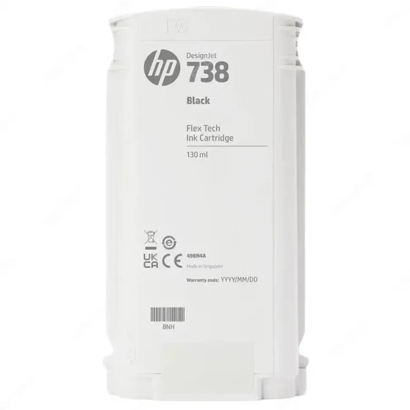 Hp 738-498N4A Siyah Orijinal Kartuş - Resim 2