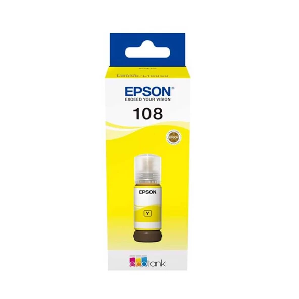 Epson 108-C13T09C44A Sarı Orijinal Mürekkep ürün görseli 1