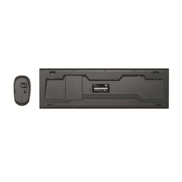 Lecoo KW200 Siyah Kablosuz Q Klavye-Mouse Seti - Resim 4
