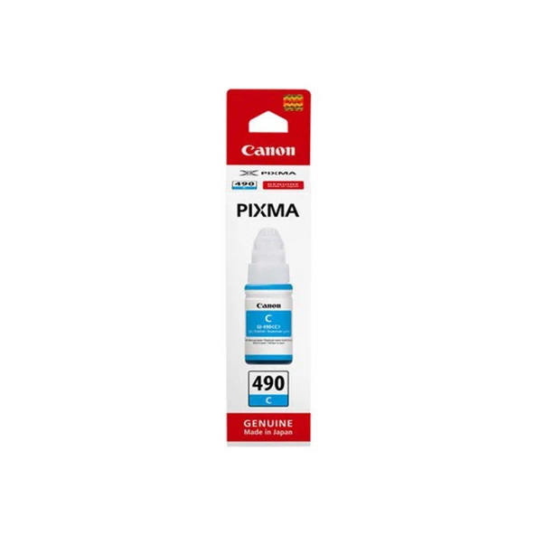 Canon GI-490-0664C001 Mavi Orijinal Mürekkep-C Grade ürün görseli 1
