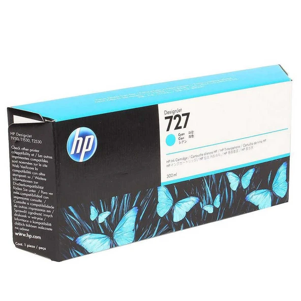 Hp 727-F9J76A Mavi Orijinal Kartuş Extra Yüksek Kapasiteli ürün görseli 1