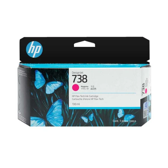Hp 738-498N6A Kırmızı Orijinal Kartuş ürün görseli 1
