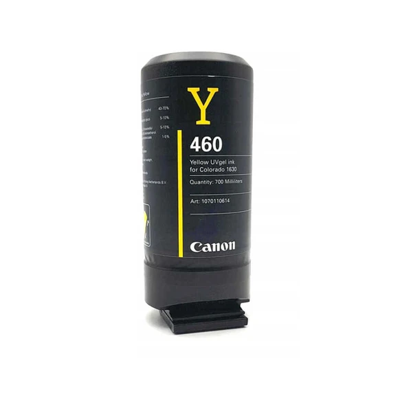Canon UVgel 460Y Sarı Orijinal Mürekkep-700ml ürün görseli 1