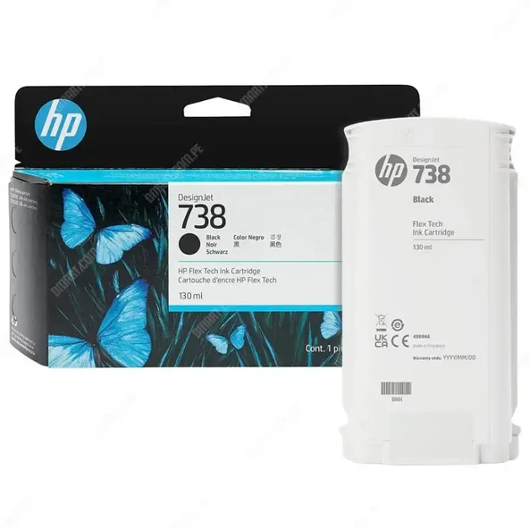 Hp 738-498N4A Siyah Orijinal Kartuş ürün görseli 1