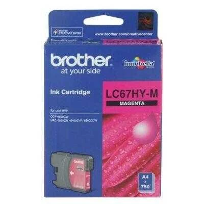 Brother LC67HY-M Kırmızı Kartuş ürün görseli 1