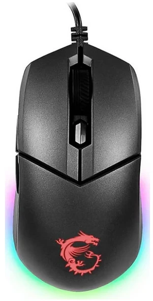 MSI Clutch GM11 RGB Optik Kablolu Oyuncu Mouse ürün görseli 1