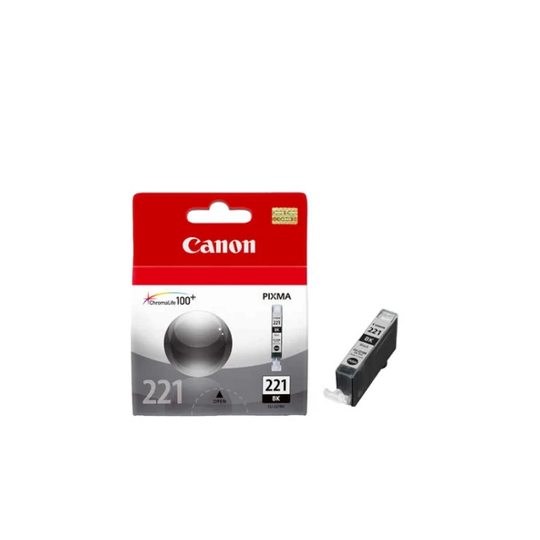Canon CLI-221 Siyah Orijinal Kartuş ürün görseli 1