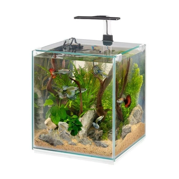 Ferplast Tonga 30 Ledli Akvaryum 30x30xh46 cm - 30 L ürün görseli 1
