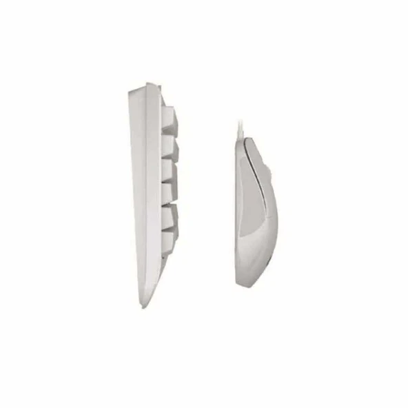 Lecoo CM105 Beyaz Kablolu Q Klavye-Mouse Seti - Resim 5