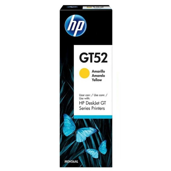 Hp GT52-M0H56AE Sarı Orijinal Mürekkep ürün görseli 1