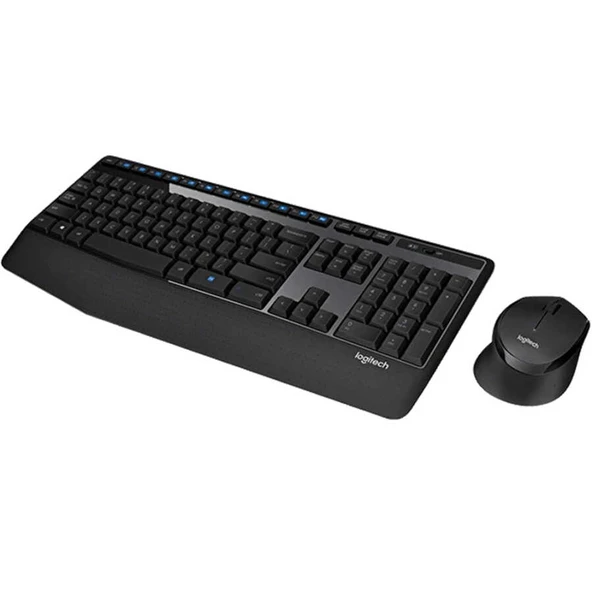 Logitech 920-006514 MK345 Siyah Kablosuz Q Klavye-Mouse Seti - Resim 2
