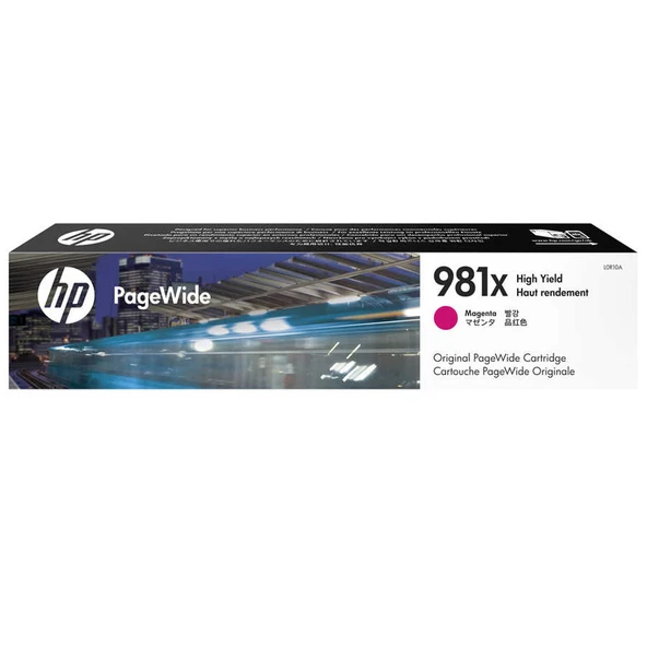 Hp 981X-L0R10A Kırmızı Yüksek Kapasiteli Orijinal Kartuş ürün görseli 1