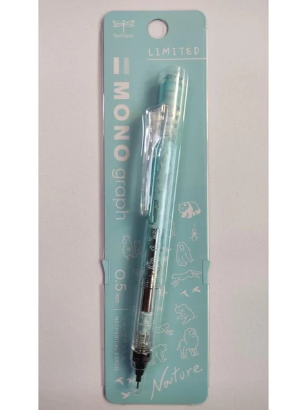 Tombow Mono Graph Nature Collection 0.5mm Mekanik Kurşun Kalem Animal / DPBXC-142C ürün görseli 1