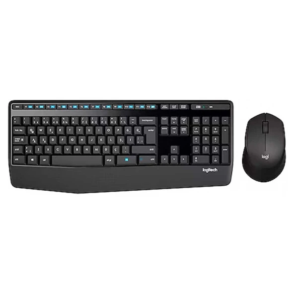 Logitech 920-006514 MK345 Siyah Kablosuz Q Klavye-Mouse Seti ürün görseli 1