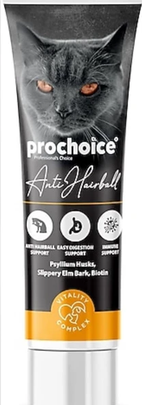 Pro choice Anti Hairball Pasta Kediler İçin Kıl Yumağı Önleyici Vitamin 100 ml ürün görseli 1