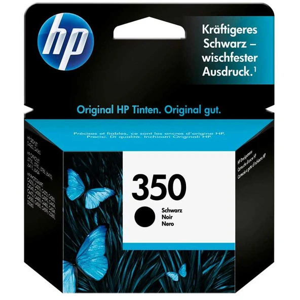 Hp 350-CB335E Siyah Orijinal Kartuş ürün görseli 1