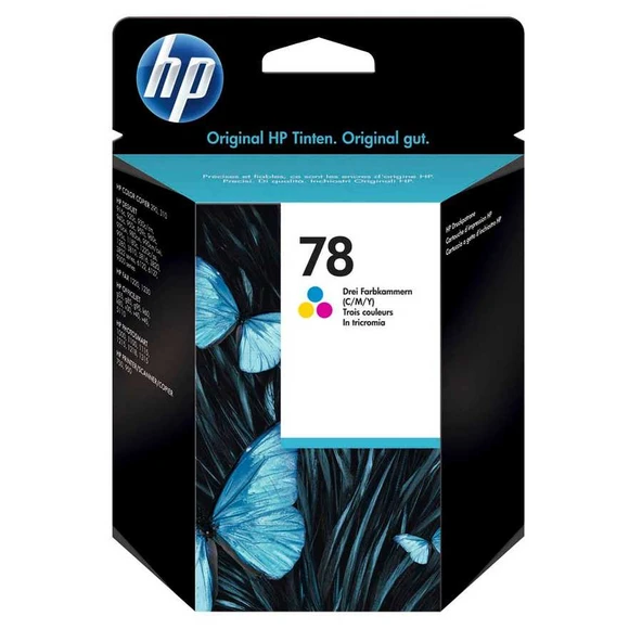 Hp 78-C6578A Renkli Orijinal Kartuş ürün görseli 1