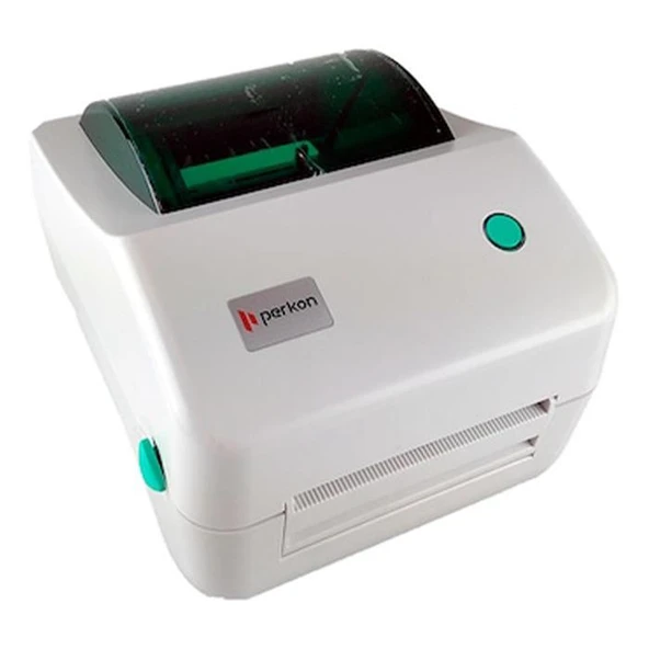 PERKON 203dpi PR-420D Direkt Termal USB,Seri,Ethernet Barkod Yazıcı ürün görseli 1