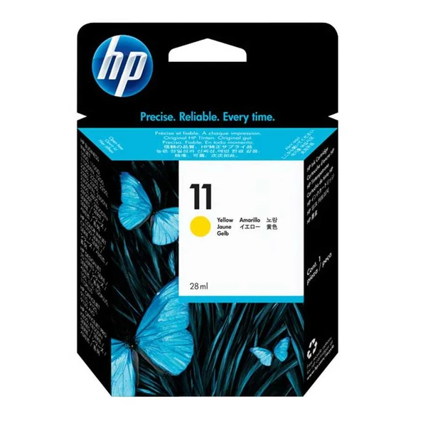 Hp 11-C4838A Sarı Orijinal Kartuş ürün görseli 1