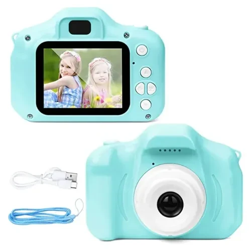 Mini Kamera Fotoğraf Makinesi Mavi ürün görseli 1