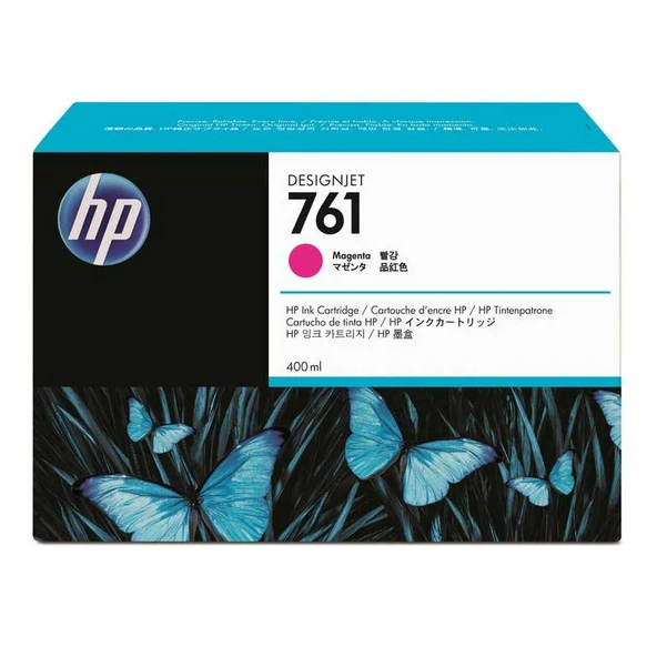 Hp 761-CM993A Kırmızı Orijinal Kartuş ürün görseli 1