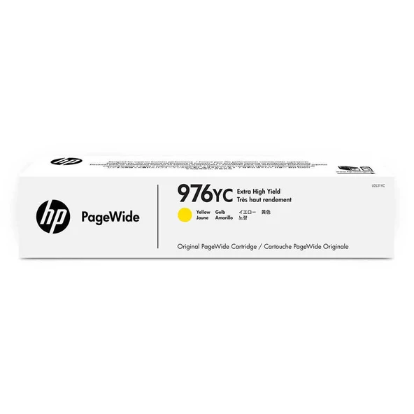 Hp 976YC-L0S31YC Sarı Yüksek Kapasiteli Orijinal Kartuş ürün görseli 1