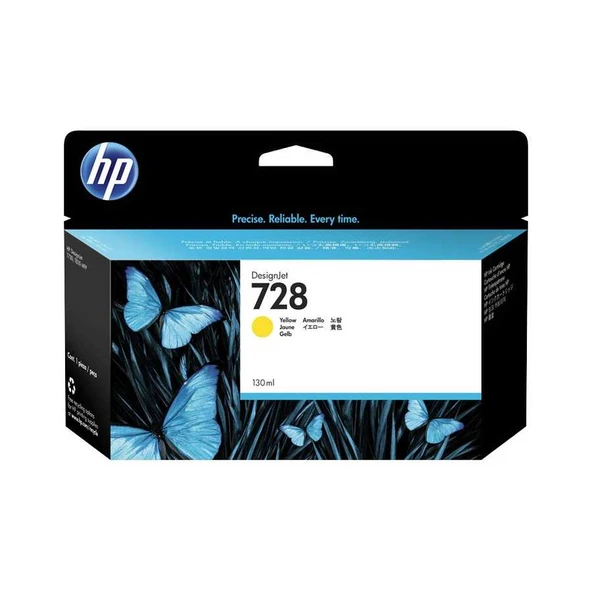 Hp 728-F9J65A Sarı Yüksek Kapasiteli Orijinal Kartuş ürün görseli 1