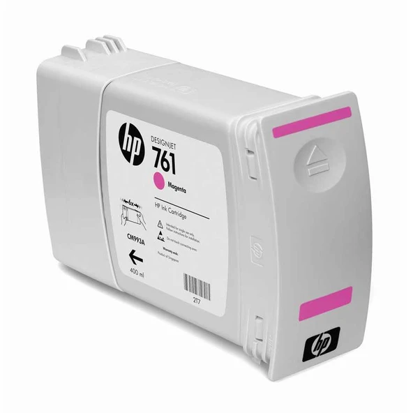 Hp 761-CM993A Kırmızı Orijinal Kartuş - Resim 2