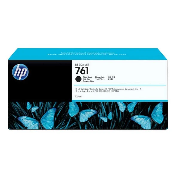 Hp 761-CM997A Mat Siyah Yüksek Kapasiteli Orijinal Kartuş ürün görseli 1