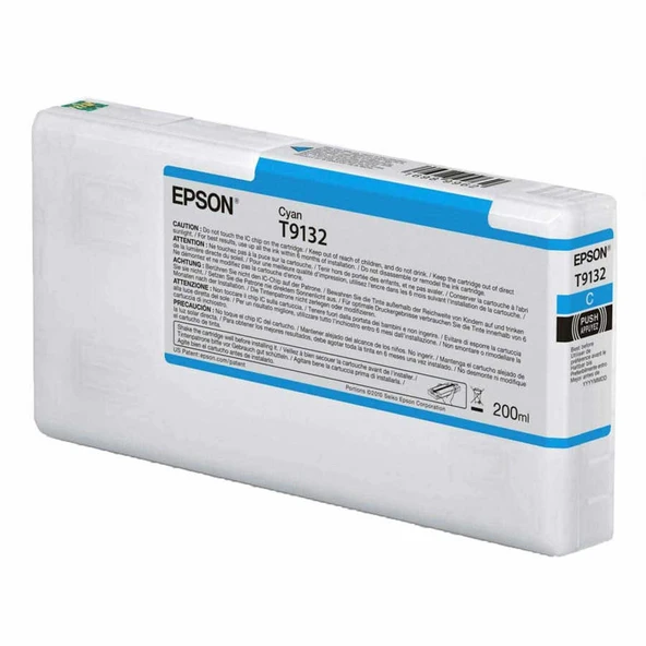 Epson T9132-C13T913200 Mavi Orijinal Kartuş ürün görseli 1