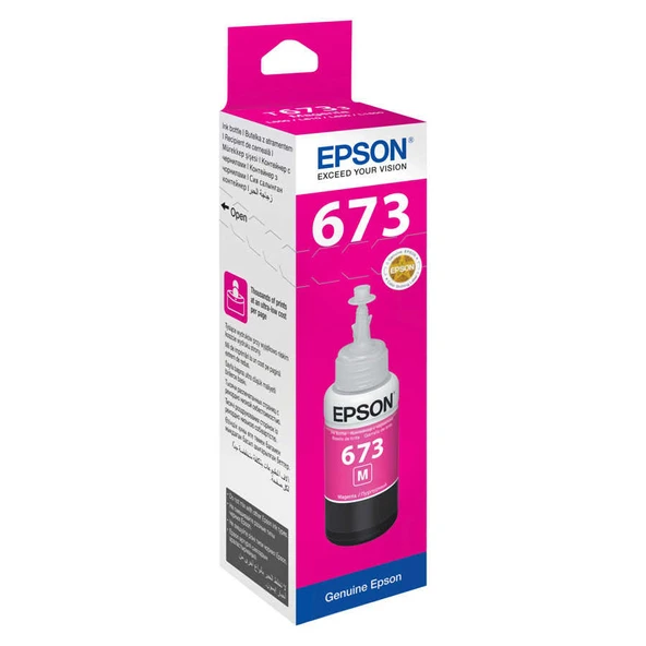 Epson T6733-C13T67334A Kırmızı Orijinal Mürekkep ürün görseli 1