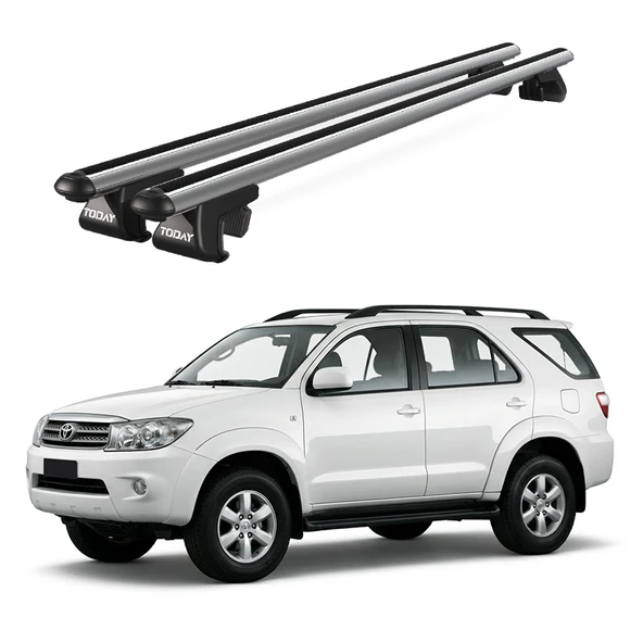 Venüs Toyota Hilux (2006-2015) Uyumlu Gri Ara Atkı Port Bagaj Tavan Barı ürün görseli 1