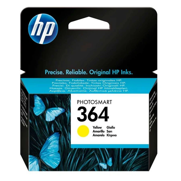Hp 364-CB320E Sarı Orijinal Kartuş ürün görseli 1