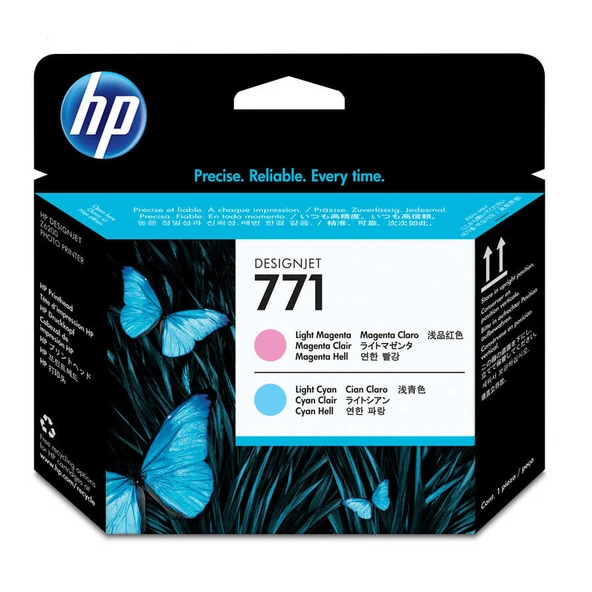 Hp 771-CE019A Açık Mavi-Açık Kırmızı Orijinal Baskı Kafası ürün görseli 1