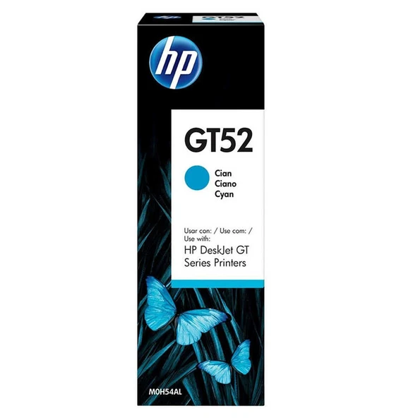 Hp GT52-M0H54AE Mavi Orijinal Mürekkep ürün görseli 1