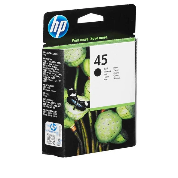 Hp 45-51645AE Siyah Orijinal Kartuş ürün görseli 1
