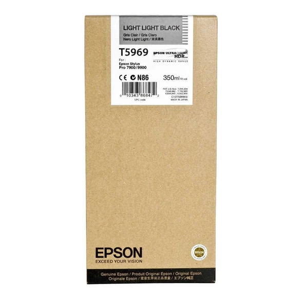 Epson T5969-C13T596900 Açık Açık Siyah Orijinal Kartuş ürün görseli 1
