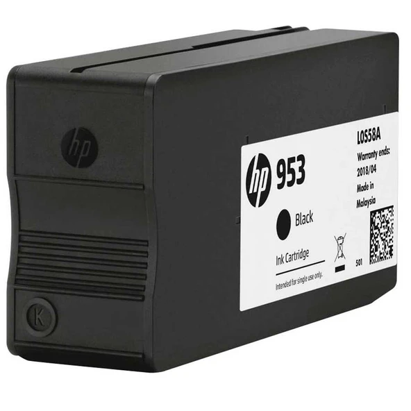 Hp 953-L0S58AE Siyah Orijinal Kartuş - Resim 2