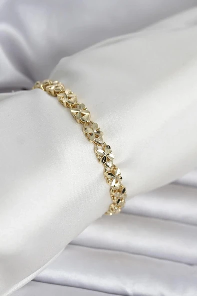 Xuping Kelebek Model Gold Renk Kadın Bileklik ürün görseli 1