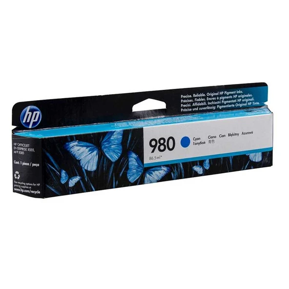 Hp 980-D8J07A Mavi Orijinal Kartuş ürün görseli 1