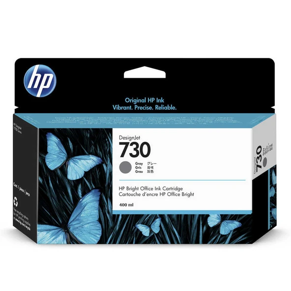 Hp 730-P2V72A Gri Yüksek Kapasiteli Orijinal Kartuş-2024 ürün görseli 1