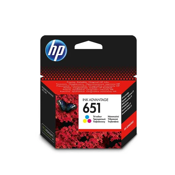 Hp 651-C2P11AE Renkli Orijinal Kartuş ürün görseli 1