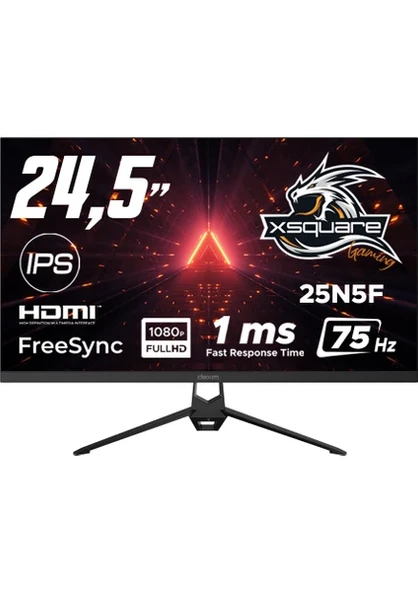 Dexim 25N5F 24.5" 1 ms Full HD IPS 75 Hz Monitör ürün görseli 1