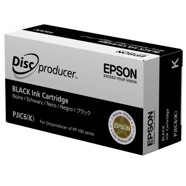 Epson PP-100-C13S020452 Siyah Orijinal Kartuş - Resim 2