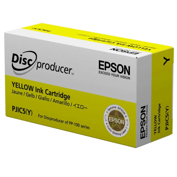 Epson PP-100-C13S020451 Sarı Orijinal Kartuş ürün görseli 1