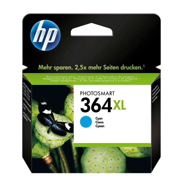 Hp 364XL-CB323E Mavi Orijinal Kartuş ürün görseli 1