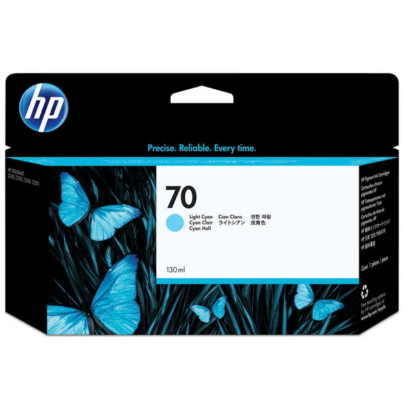 Hp 70-C9390A Açık Mavi Orijinal Kartuş ürün görseli 1