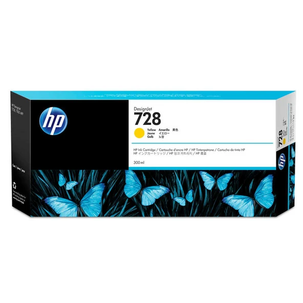 Hp 728-F9K15A Sarı Orijinal Kartuş Extra Yüksek Kapasiteli ürün görseli 1